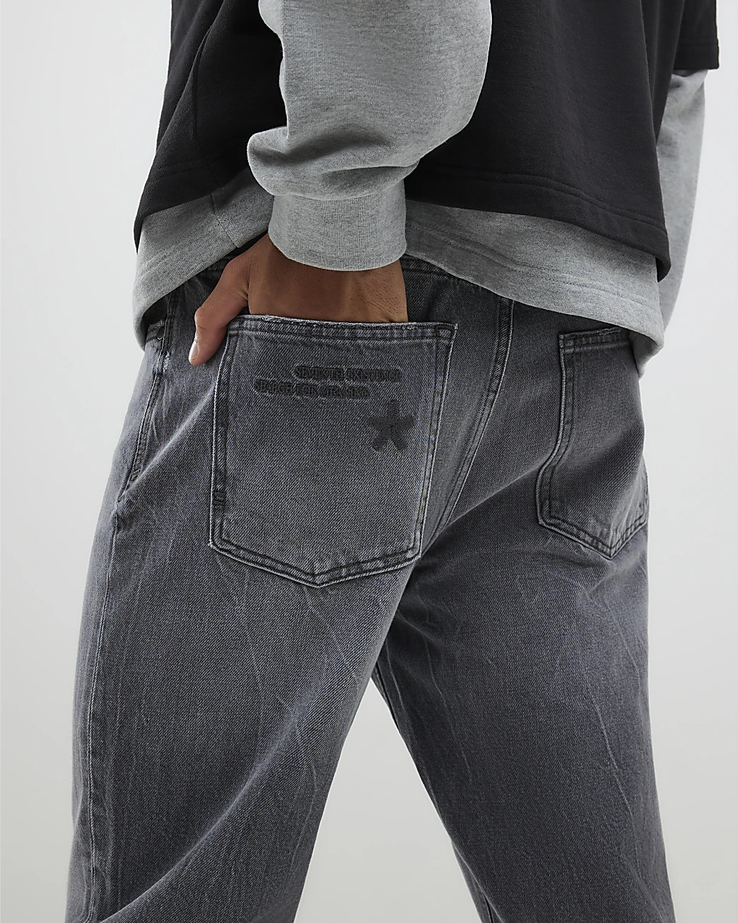 Grey Loose Fit Jeans